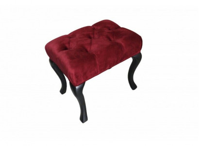 Ottoman Roma Designer Luxury Ottoman Upholstered Seat Textile Relax Side Sofa New
